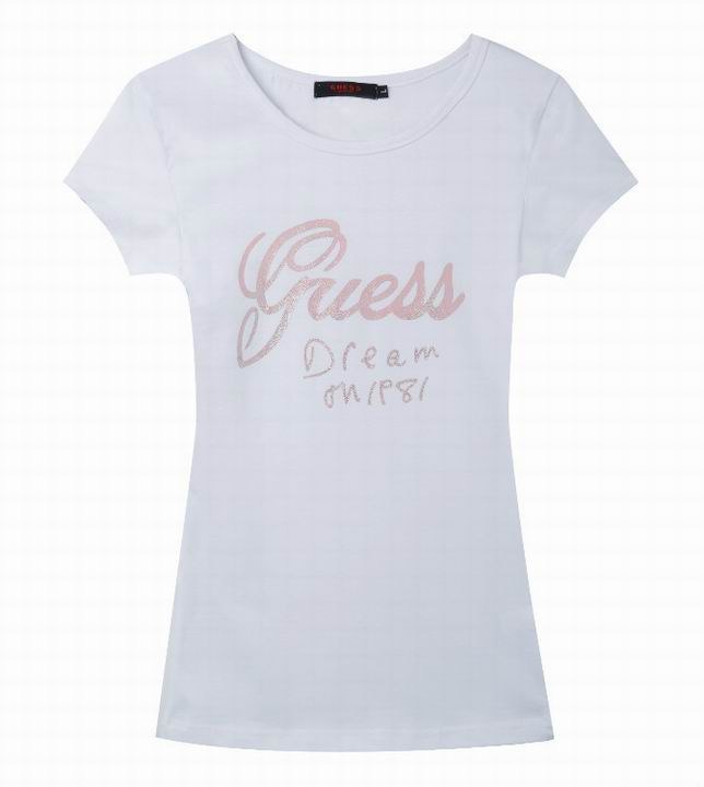 Guess short round collar T woman S-XL-001